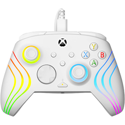 Afterglow Wave Controller White 有線 RGB ゲーミングコントローラー RETBC-2002-15