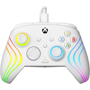 Afterglow Wave Controller White 有線 RGB ゲーミングコントローラー RETBC-2002-15