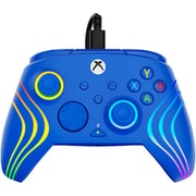 Afterglow Wave Controller Blue 有線 RGB ゲーミングコントローラー RETBC-2002-25