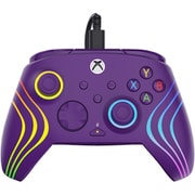 Afterglow Wave Controller Purple 有線 RGB ゲーミングコントローラー RETBC-2002-45