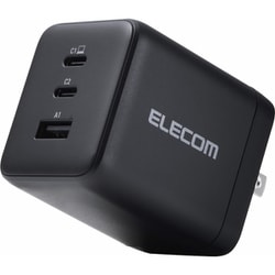 USB急速充電器 USB PD（パワーデリバリー）対応 100W USB-C×2/USB-A×1 GaN II採用 PSE認証 折りたたみ式プラグ PD-PPS ブラック ACDC-PD104100BK