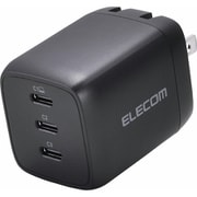 USB急速充電器 USB PD（パワーデリバリー）対応 67W USB-C×3 GaN II採用 PSE認証 折りたたみ式プラグ PD-PPS ブラック ACDC-PD11167BK