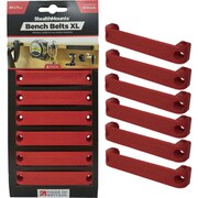 ベンチベルトXL(6個入り)レッド BB-XL-RED-6