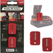 StubbyビットホルダーミルウォーキーM18用(2個入り)レッド BH-M18-S-RED-2