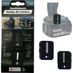 Stubbyビットホルダーマキタ用（2個入り）ブラック BH-MK-S-BLK-2