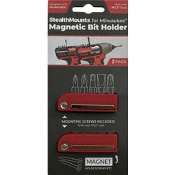 ビットホルダーミルウォーキーM12用（2個入り）レッド BH-MW12-RED-2