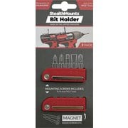 マグネットビットホルダーミルウォーキー18V用(2個入り)ブラック BH-MW18-RED-2