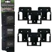 バッテリーマウントハイコーキ/メタボHPT/ヒタチ18V用(6個入り)ブラック BM-MHH18-BLK-6
