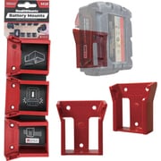 バッテリーマウントミルウォーキーM18用(6個入り)レッド BM-MW18-RED-6