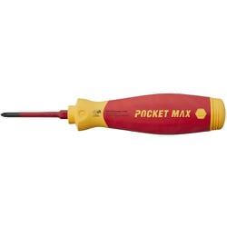 絶縁スリムバリオ 差替式ドライバー マガジンポケットマックス ビット4本入セット SB283109040
