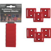 ツールマウントスペーサーブロック(6個入り)レッド TMSPACE-RED-6