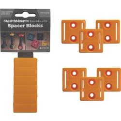 ツールマウントスペーサーブロック（6個入り）イエロー TMSPACE-YLW-6