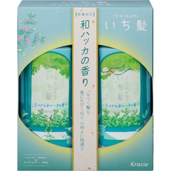 限定 いち髪 シャンプー＆コンディショナー ぺアセット （和ハッカの香り）25S [シャンプー コンディショナー クール]