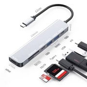スリムタイプ Type-C 7in1 マルチハブ HDX-C7S
