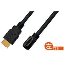 HDMI L型ケーブル L-タイプ（左向き） 2m 4K60Hz対応 Ver2.0 TDC-18LH20L