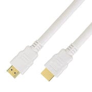 HDMIケーブル Ver2.0 4K60Hz対応 3m ホワイト TDC-WH18H30