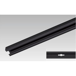 ライティングレール 6形 レール 1m 黒 NDR0211（K）