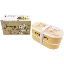 SNOOPY 2段ランチボックス KSNP-LBX-001