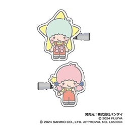 PEKO×サンリオキャラクターズ ヘアクリップ Vol.1 05. リトルツインスターズ