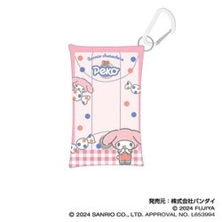 PEKO×サンリオキャラクターズ マルチクリアケース Sサイズ 02. マイメロディ