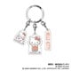 PEKO×サンリオキャラクターズ 3連アクリルキーホルダー 01. ハローキティ