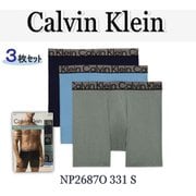 ボクサーパンツ 3枚組 並行輸入品 NP2687O 331 S