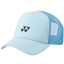 ユニメッシュキャップ ユニセックス テニス 帽子 アクアブルー（111） 40107