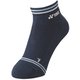 ウィメンズスニーカーインソックス レディース テニス ソックス ネイビー/アイスブルー（366） 22-25cm 29181
