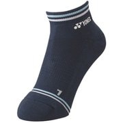 ウィメンズスニーカーインソックス レディース テニス ソックス ネイビー/アイスブルー(366) 22-25cm 29181
