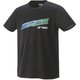 ユニドライTシャツ（フィットスタイル） メンズ テニス 半袖シャツ ブラック（007） Mサイズ 16810