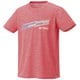 ユニドライTシャツ（フィットスタイル） メンズ テニス 半袖シャツ パールレッド（321） Sサイズ 16810