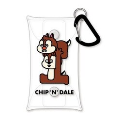 MSDN-004 ディズニー×松本セイジ クリアマルチケース S チップ＆デール