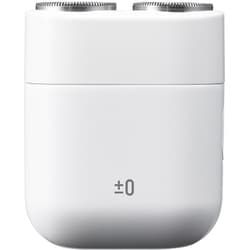 メンズシェーバー コンパクト 充電式 IPX7 防水 専用ケース付き ホワイト XCS-K010W