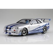 ムービーメカ No.WS-02 1/24 ワイルド・スピード R34 スカイライン GT-R [組立式プラスチックモデル]
