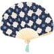 ワールドパーティ Wpc.Patterns 扇子 ギフトボックス カメリアネイビー wpcfanbox W084-9088-204