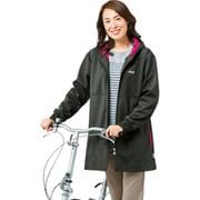 【FILA】防風ロング丈パーカー 3Lサイズ ブラック fr961134 961134010