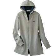 【FILA】防風ロング丈パーカー 3Lサイズ グレー fr961134 961134012
