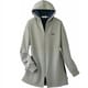 【FILA】防風ロング丈パーカー LLサイズ グレー fr961134 961134009