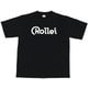RL-049M-BK [ローライ 公式プロダクト 速乾・ドライTシャツ Rolleiロゴ ブラック 男女兼用 Mサイズ]