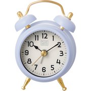 PLUS DECO Mini Twin Bell Alarm Clock ブルー B-IAC-5668-LBL
