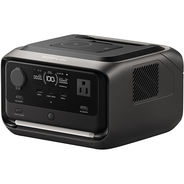 EFRIVER3PLUS-W-JP-CBOX [EcoFlow RIVER 3 Plus モバイルバッテリー搭載型ポータブル電源]