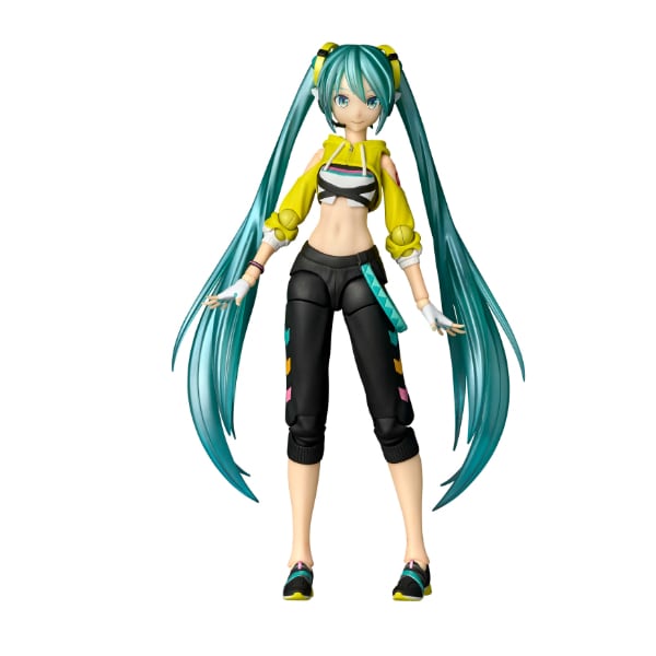 リボルテック アメイジング・ヤマグチ 初音ミク Fit Boxing Ver. [塗装済可動フィギュア 全高約150mm]
