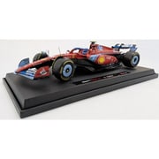 18-16815SMIA 1/18 フェラーリ SF-24 マイアミGP 2024 No.55 C.サインツ Jr. ドライバー付 [ダイキャストミニカー]