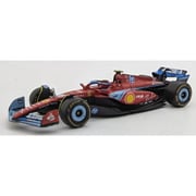 18-36844SMIA 1/43 フェラーリ SF-24 マイアミGP 2024 No.55 C.サインツ Jr. ウィンドウボックス [ダイキャストミニカー]