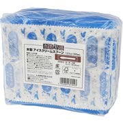 65394 [商売繁盛 業務用 使い捨て 木製 アイススプーン 12.5cm 個包装 300本入（6連×50シート）]