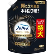 ファブリーズ MEN PREMIUM クールアクアの香り 詰め替え 特大 610ml [消臭スプレー 消臭+除菌成分最高レベル配合 衣類・布製品用消臭剤]