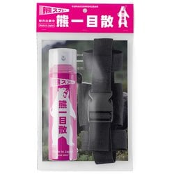 熊スプレー 熊一目散 ホルダー付き 熊よけスプレー 1240001