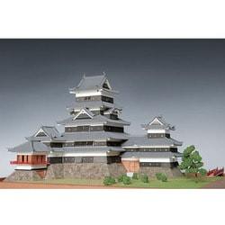 木製模型 1/150 松本城