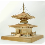 木製模型 1/50 石山寺 多宝塔