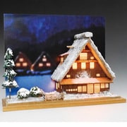 木製模型 ハーフタイプ 合掌造り